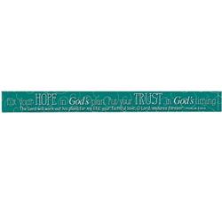 Magnet-scripture Strips-put Your Hope - 7.5 X 7.5 In.