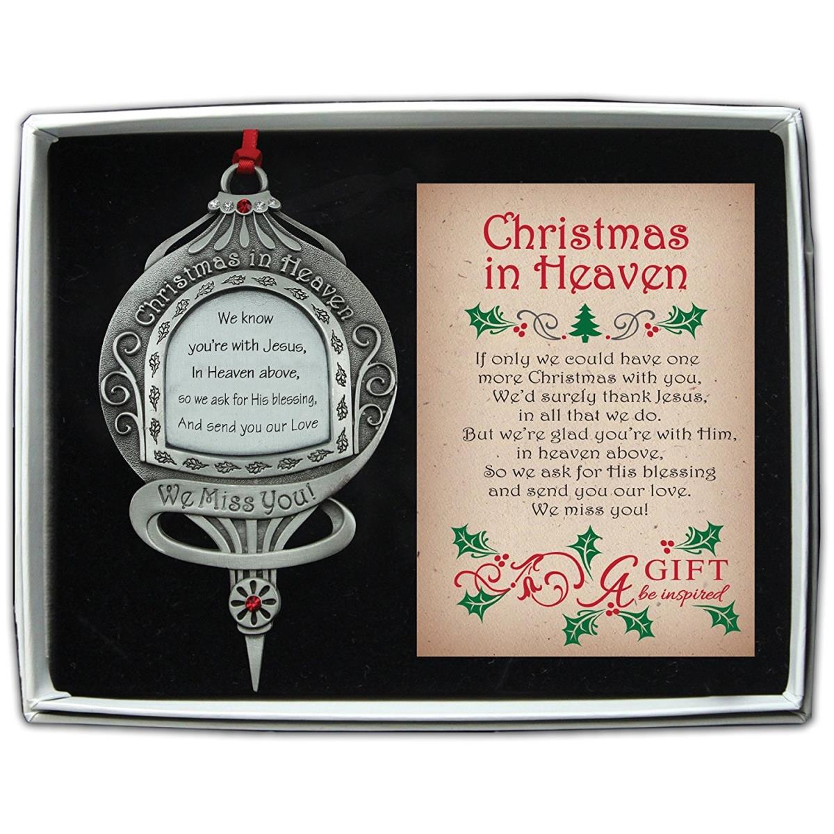 095172 We Know Youre With Jesus Memorial Ornament