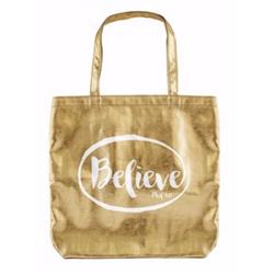 18145x 16 X 14.5 In. Believe-gold Gilded Goodness Tote Bag