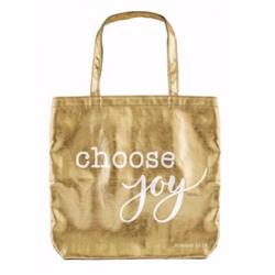 181460 16 X 14.5 In. Choose Joy-gold Gilded Goodness Tote Bag