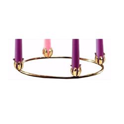 173320 10 X 1 In. Advent Candle Ring Tone, Brass