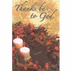 093089 Thanks Be To God Thanksgiving Offering Envelopes