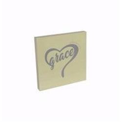 Spirit & Truth Jewelry 198070 Handwriting-heart Grace Wall Plaque, 12 X 12 In.