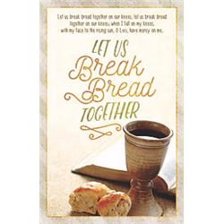 197691 Bulletin - Communion Let Us Break Bread Together Hymn - Pack Of 100
