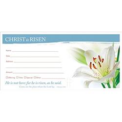 93072 Offering Envelope - Alleluia Christ Is Risen - Pack Of 100