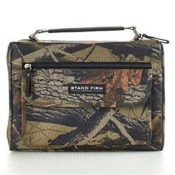 361655 Stand Firm Bible Cover, Camo - Medium