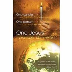 93136 One Person Jesus Candle