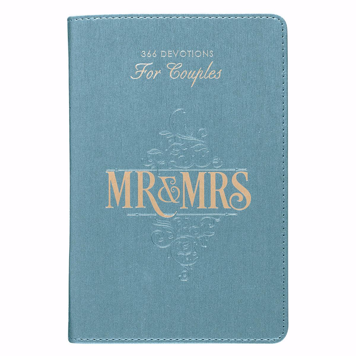 189278 Mr. & Mrs. 366 Devotions for Couples, LuxLeather