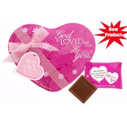 UPC 641520003265 product image for Scripture Candy 171878 3.5 oz Candy-God So Loved Me Heart Tin with Chocolate Squ | upcitemdb.com