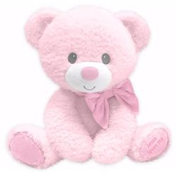162024 7 In. Tumbles Bear With Jesus Love Me Plush Toy, Pink