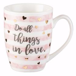 14486x 11 Oz Mug-do All Things In Love With Gift Box