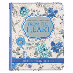170743 One-minute Devotions From The Heart Lux Leather Cover