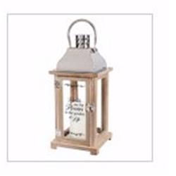 181968 14.25 X 5.5 X 5.5 In. Friends With Led Candle & Timer Lantern