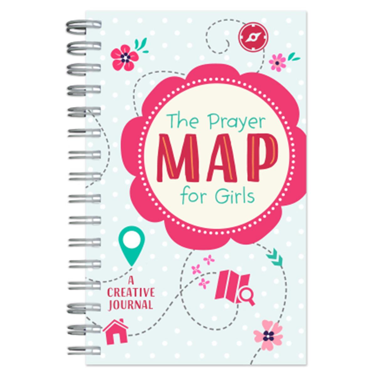 Barbour Publishing 17017X The Prayer Map for Girls Book
