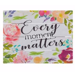 181091 9 X 12 In. Every Moment Rustic Pallet Art