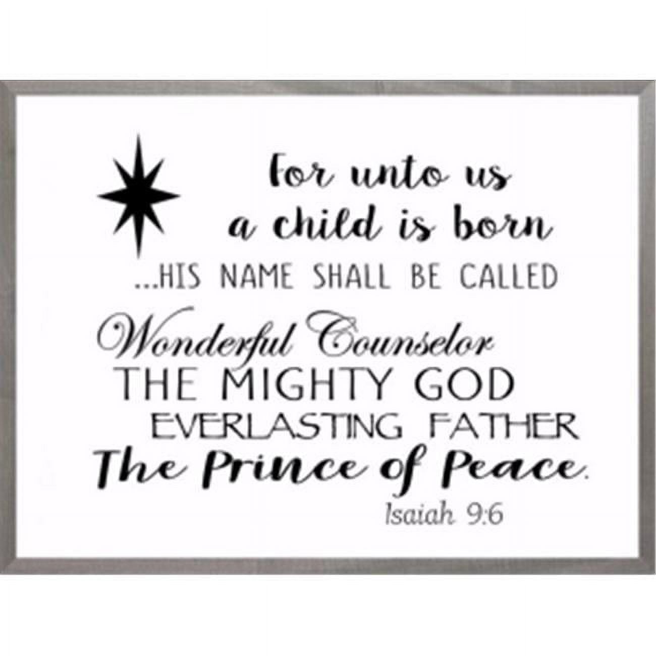 171857 8 X 10 In. Framed Art - Prince Of Peace