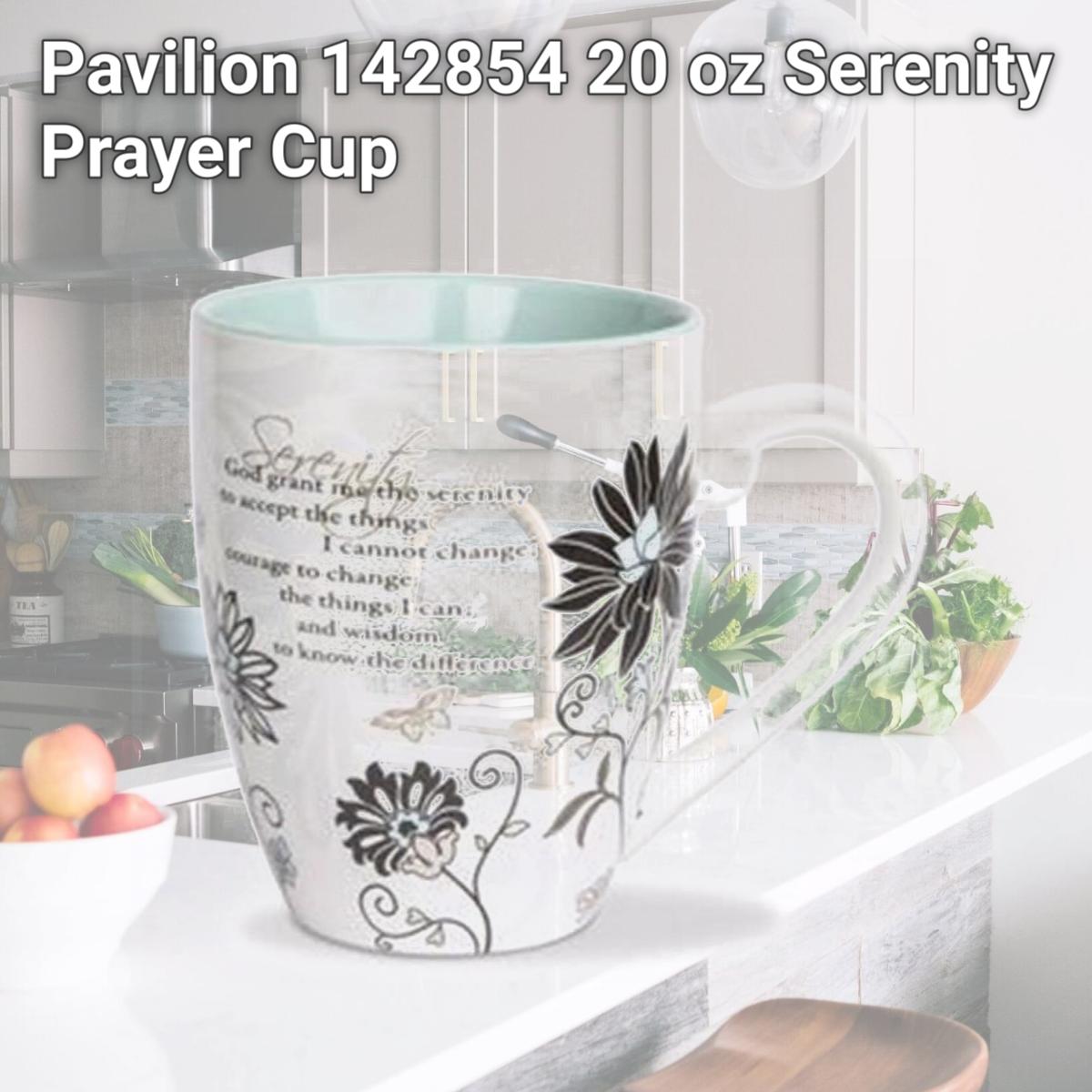 Picture of Pavilion 142854 20 oz Serenity Prayer Cup
