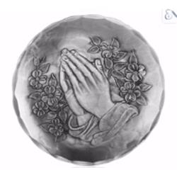 Wendell August Forge 162186 4.5 In. Praying Hands Coaster