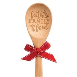 153722 Sentiment Spoon - Faith Family Food