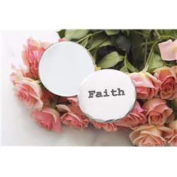 Wendell August Forge 162206 3 In. Hand Mirror-faith
