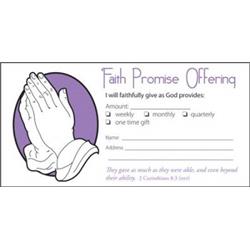 163727 Offering Envelope-faith Promise Offering 2 Corinthians 8 Ezto 3 Niv