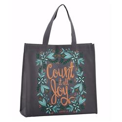 197316 14 In. Square Tote Bag-nylon-count It All Joy 6 In. Gusset