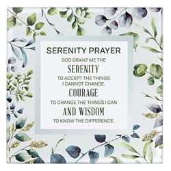 171983 7 X 7 In. Framed Art-tabletop Serenity Prayer
