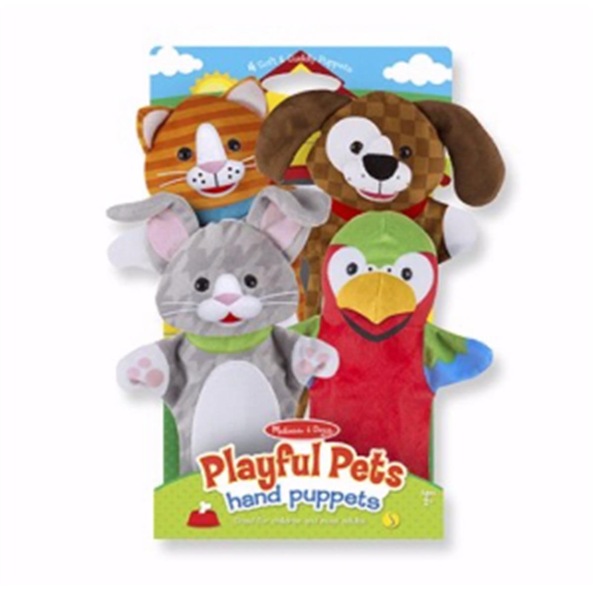 18103x Hand Puppet Playful Pets For Ages 2 Plus Years