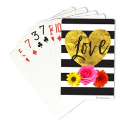 080285 Love Playing Cards - Pack Of 3