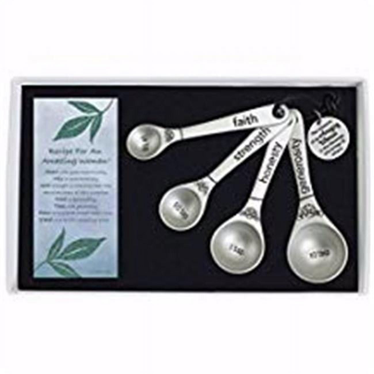 Ca Gift 135099 Amazing Woman Measuring Spoons - Set Of 4