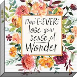 134296 12 X 12 In. Canvas - Sense Of Wonder - Fresh Floral Collection