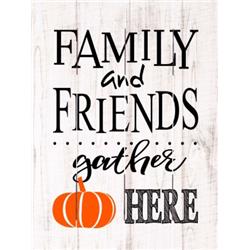 135545 16 X 20 In. Pallet Art - Family & Friends Gather Here