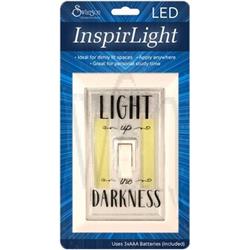 146105 Led Light Switch - Light Up The Darkness - Inspirlight