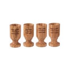 154045 Communion Wine Cup Of The New Covenant - Olivewood No. 44150