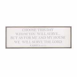 164074 28 X 9.75 In. Wall Sign - As For Me