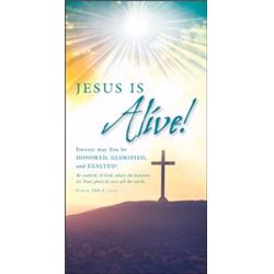 095897 Jesus Is Alive Easter Psalm 108-5 Offering Envelope - Pack Of 100