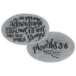 137255 In All Your Ways-prov. 3-6 Proverb Stone