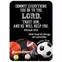 152195 2.5 X 3.5 In. Verse Card - Commit Everything You Do
