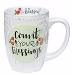 156518 16 Oz Count Your Blessings Mug