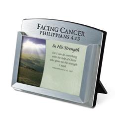 165353 Scripture Card Holder - Facing Cancer