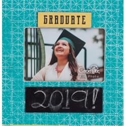 136761 9 X 9 In. Graduate With Chalkspace Photo Frame