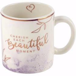 136778 11 Oz Cherish Each Beautiful Moment Mug