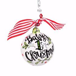 136849 Joy Christmas Ornament