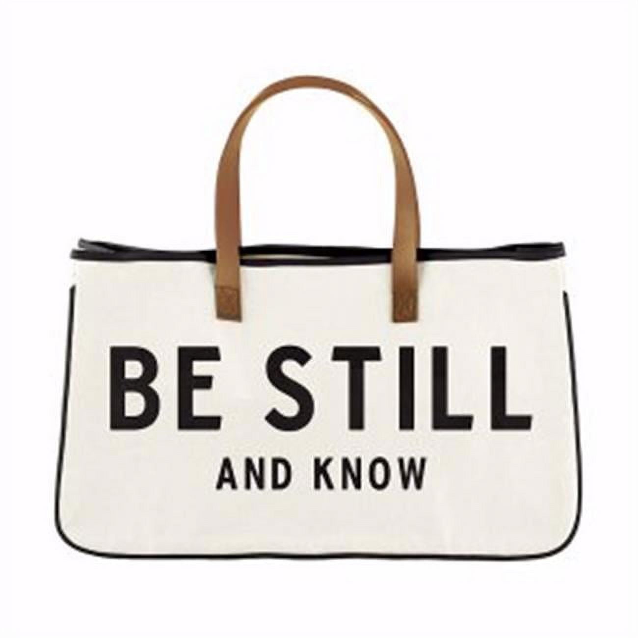 139228 20 X 11 In. Be Still & Know Canvas Tote Bag