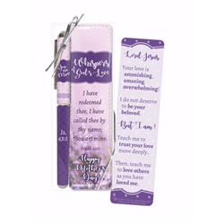 Christ To All 145904 Whispers Of Gods Love Pen & Mothers Day Bookmark Set