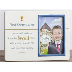 156389 First Communion-i Am The Bread Of Life Frame