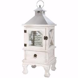 156617 Light The Way With Led Candle, Timer & Built-in Drawer Lantern For Keepsakes