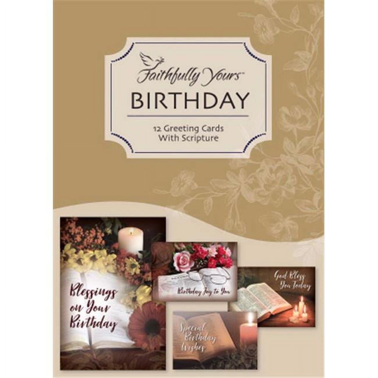 Treasured Moments Birthday Boxer Card, Pack of 12