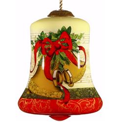 Inner Beauty 167125 4 In. Bell Our First Christmas Ornament