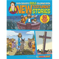 Jellytelly Press 172344 Buck Denvers Bible Coloring Book Old Testament Stories